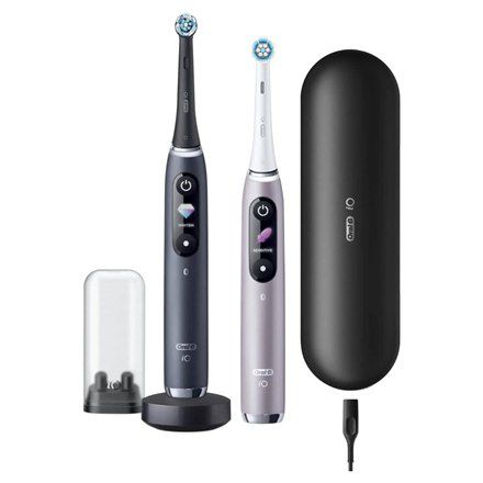 Oral-B Electric Toothbrush iO 9 Series Duo Rechargeable, Dla dorosłych, Liczba główek szczoteczki w